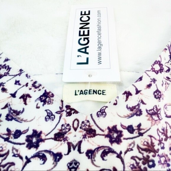L’agence | Camisole Floral Print Lined V-Neck NWT - Picture 5 of 8